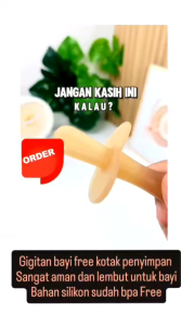 G090 GIGITAN BAYI SILIKON LEMBUT TEETHER BAYI PREMIUM FREE KOTAK MAINAN BAYI disayangbayi