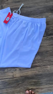 Celana panjang traning putih polos Running senam aerobik jalan sehat