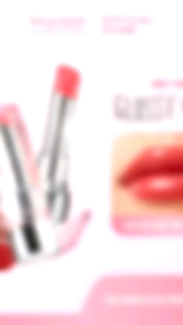 Wardah Glossicle Peptide Balm. Tampilan Glossy. Mengandung Peptide dan UV Vilter. Ringan dan Tidak Lengket