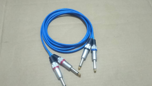 Kabel Akai 6.5 Mono Ke Akai 6.5 Mono satu set Isi 2 Kabel Audio