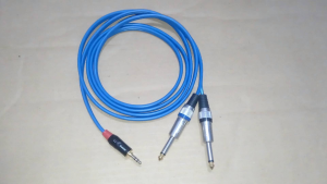 Kabel Jack 3.5 mini Stereo to Dual Akai Mono 6.5 Kabel Kitani 1-5 Meter