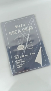 Mica Film / Mika Jilid Transparant [100 SHEET] [NAFA]