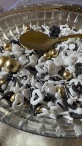 Sprinkle Kue Sprinkle Sprinkle Frozen Sugar Beads Cake Hiasan Kue Taburan Kue Cake