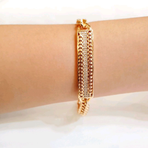 Deux - Gelang Regal Plat Permata