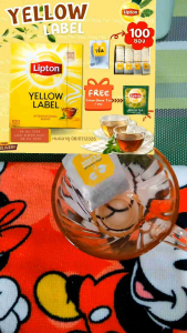 ชาลิปตัน Lipton Yellow Label แบบจุ่ม100ซองExp:8/7/2026
