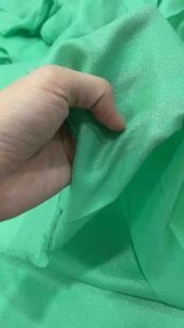 Vải Voan tơ màu Xanh Xốm óng ánh (khổ1m5)mềm rũ mỏng nhẹ_may đầm váyáo dàiáo kiểusơmicváo kiểusét thiết kế...thời trang