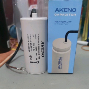 Kapasitor 35uf 450V Bulat Kabel/AKENO