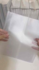 Bọc bìa sách nhựa mờ pvc matte chống thấm nước kèm miếng dán