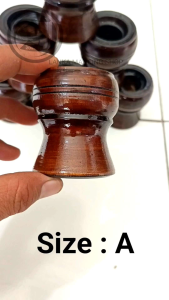 Golongan pancing joran timbang kayu bobok lubang kecil kayu berserat pilihan