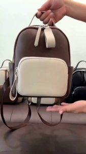 Tas Ransel Wanita / Mini BackPack / Tas ransel Korea ukuran 40x10x25 pas buat lektop Untuk Sekolah SMP SMA bisa juga buat krja sehar ari