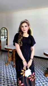 Dress Smoke Lukis: Dress Kekinian yang Trendy