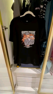 AKD Kaos Santri Dtf Santri Pekok Pjg Crew Neck Kaos Murah Kaos Pria Dan Wanita Kaos Putih Hitam Jumbo Murah Nampol Promo