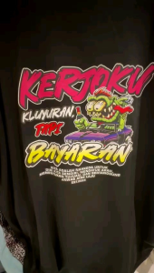 Akd Kaos Atasan Dtf Kerjoku Keluyuran Tapi Bayaran Kaos Pria & Wanita Kaos Murah Kaos Distro Bandung Kaos Katun Distro Hitam Putih