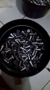 Timah Kerucut No 3 Berat Satuan 22 Gram Packet 500 Gr