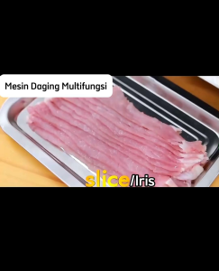 Mesin Pemotong Daging Elektrik: Pengiris Pencacah Cincang Meat Slicer