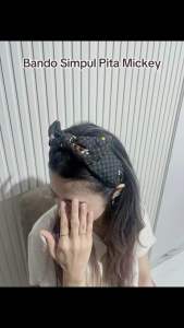 SHARON - Aksesoris Penampilan: Bando Headband Korea Style & Bando Pita Mickey