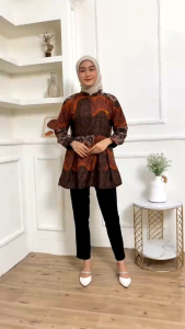 Blouse Batik Wanita: Baju Atasan Modern Mewah