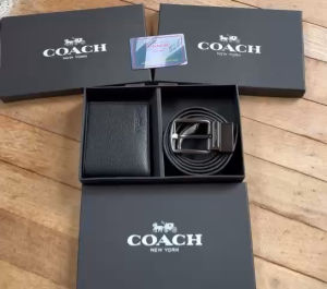 Set Ví Thắt Lưng C Cao Cấp Fullbox Túi Giấy (Auth Tuồn)