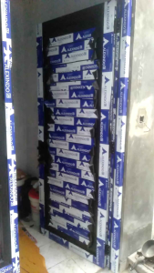 Pintu Aluminium Spandrel ukuran T210xL80