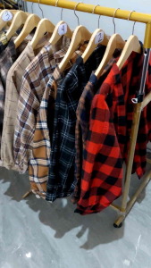 Promo cardigan Flanel wanita jumbo / Outer Balon Grid / Cardigan sweater rajut Tebal / Outer Motif Terbaru / Outer Terlaris / Baju Wanita Dewasa / cardigan Rajut Balon