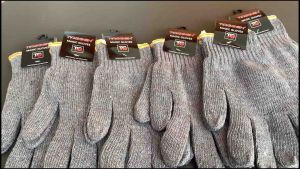 Lusinan Lebih Murah SARUNG TANGAN KERJA PROYEK WARNA ABU