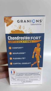 Viên Uống Bổ Xương Khớp Giảm Thoái Hóa Khớp Granions Chondrostéo+ Fort Joints 120 viên x 2