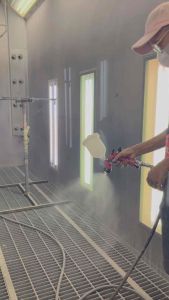 คุณภาพสูง! กาพ่นสีพีพีดีลเลอร์ ZL-8800 Verio RP 1.3 B HVLP รุ่นหัว 1.3mm ถ้วยบนบรรจุ 600cc เม็ดสีละเอียดมาก