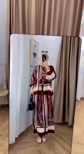 Setelan Wanita Rayon Diamond Premium Leodra Motif Terbaru Kekinian busui Ootd wanita Setelan Viral Oneset Wanita Viral