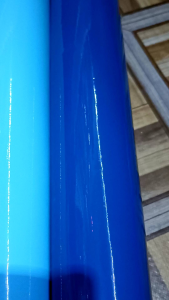 Desain Skotlet Elegan untuk Motor Ice Blue Glossy