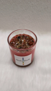 【Root Chakra Candle - Handmade by the Shop Owner】 Stabilizes the foundation enhances security and wealth releases stress increases lifes stability earning motivation attracts opportunities stabilizes income