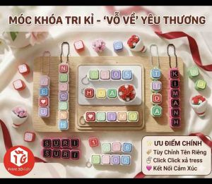 Keycap clicker tuỳ chỉnh màu sắc tên riêng