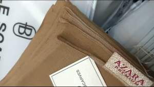 HIJAB SEGI EMPAT BUCKLE SCARVES AZARA POLOS PARIS PREMIUM