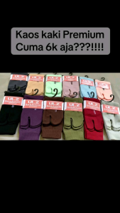 Kaos Kaki Jempol Polos Premium ULZ Fashion Wanita
