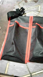 All Red Janitorial Bussing Belt - Essential Tool for Cleaning and Maintenance