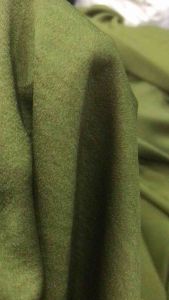 Vải Lụa Tằm Ướt (loại 1)màu xanh rêu dày vừa mềm rũ co giãn nhẹ (khổ 1m5)may đầm váy áo kiểu áo dài thời trang