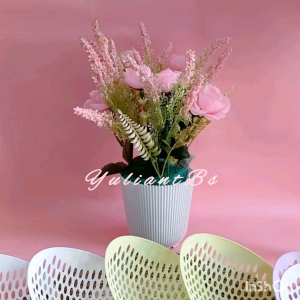 Saringan Mie Jumbo Bahan Nilon Gagang Tirisan Sayur Alat Penyaring Makanan Warna Random