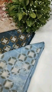 Elzatta Jilbab Segiempat Terbaru Kaila Vintage Texture Mosaic