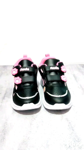 Sepatu Sneakers Ando Anak / Sepatu Sekolah Anak TK SD Perempuan / Sepatu Sekolah Velcro Perekat