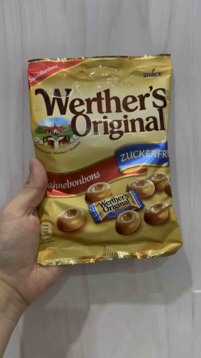 Kẹo kem cứng Caramel Storck Werther's Original