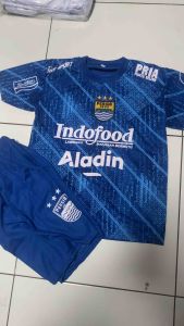 Setelan Bola PERSIB BANDUNG BINTANG TIGA untuk usia 1-12 tahun Baju bola PERSIB terbaru