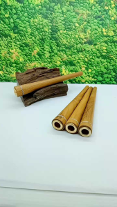 Klokotan Once pipa kayu galih kelor emas model lancip C59