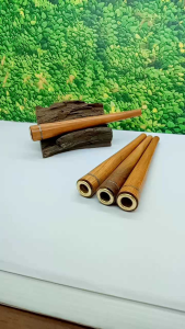 Sedotan once pipa kayu bajakah model lancip 12cm C60
