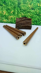 Padutan once pipa kayu Tengsek Sulaiman model lancip 12cm C58