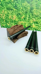 Once cangklong kayu kelor hitam model lancip 12cm C52