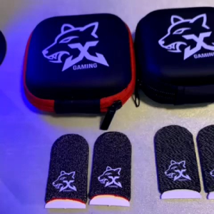 X Gaming - Free Box Pouch Sarung Gaming Jempol Game ff Mobile Legends Pubg Anti Keringat Basah Premium Cloth Carbon