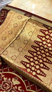 EXCLUSIVE Songket Lepus benang 1 Gradiasi Berlian / Songket Tenun Palembang Asli/Ashop Songket Palembang