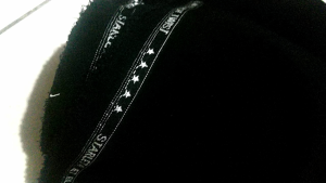 Kain Jetblack Starlet master bahan celana gamis atasan ecer per 125