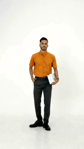 Celana Kantor Formal / Kerja Pria Bahan Dasar Kain Wol Halus Slim Fit Premium