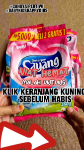 ( ISI 3 ) Detergen Sayang 260g Lebih Ekonomis