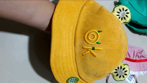 CAE - Topi Anak 0-2 tahun Laki Perempuan OK Fruits Bucket Hat Import